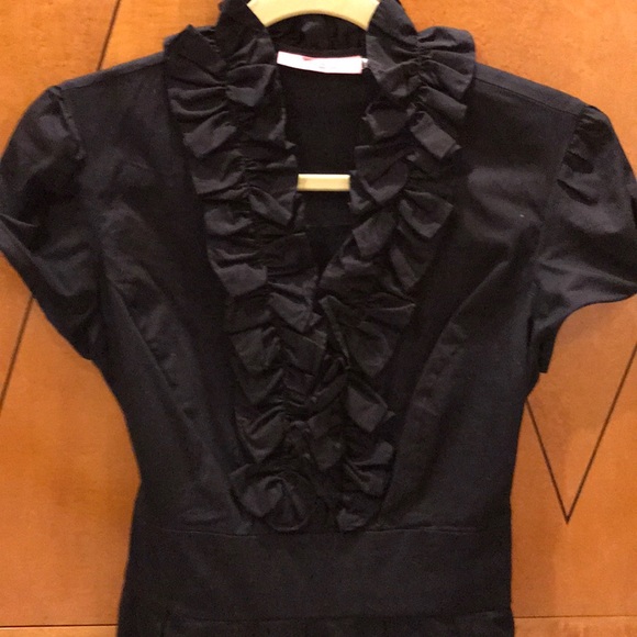 Eliza J ruffled collar dress - Picture 2 of 6